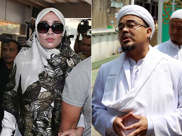 Firza Husein-Habib Rizieq.