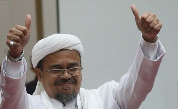 Habib Rizieq Shihab. (foto: dok. antara)