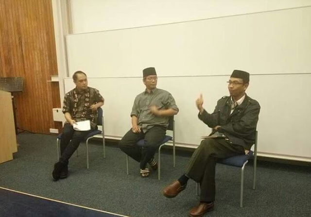 BAHASAN: Sisi lain dari kajian di Universitas Southampton, London, Inggris. (foto: PCI NU UK for ngopibareng.id)