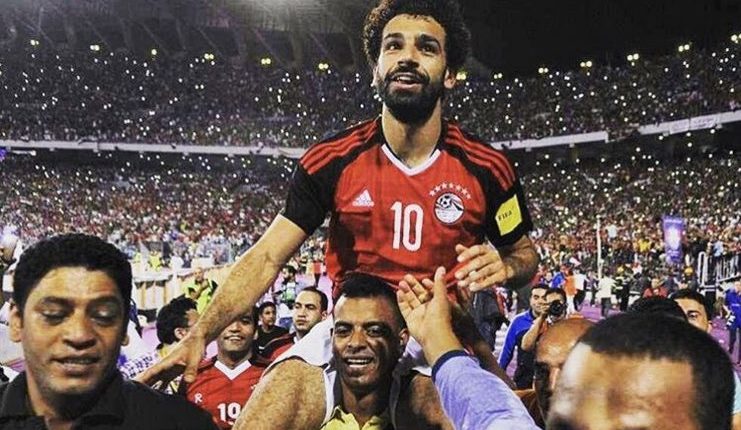 Salah saat menjadi penentu Mesir ke Piala Dunia 2018