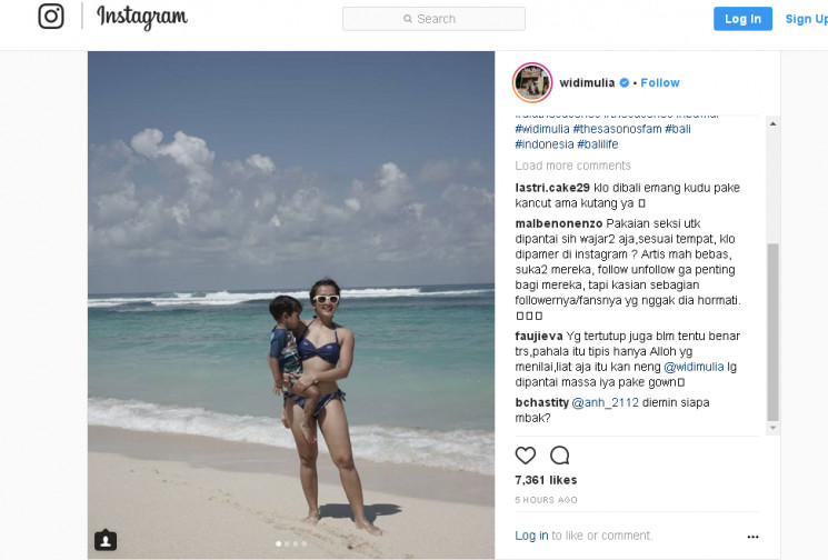 Instagram @widimulia.