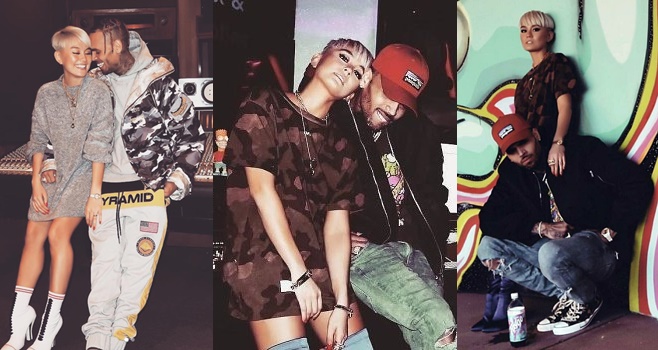 Agnez Mo dan Chris Brown kian mesra.