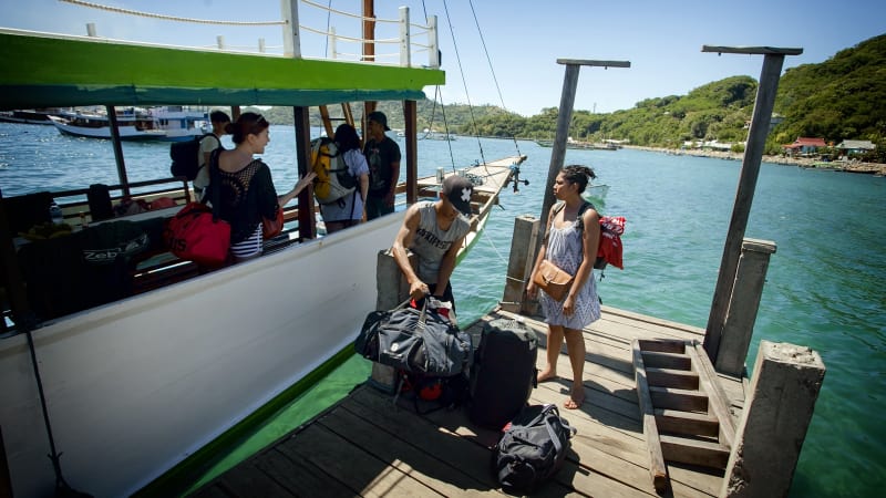 Ilustrasi wisatawan manca negara  di Labuan Bajo. (Foto: Antara)