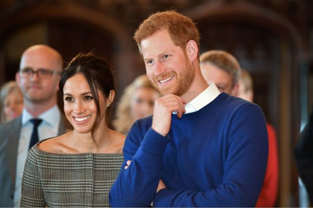 Pangeran Harry dan Meghan Markle.