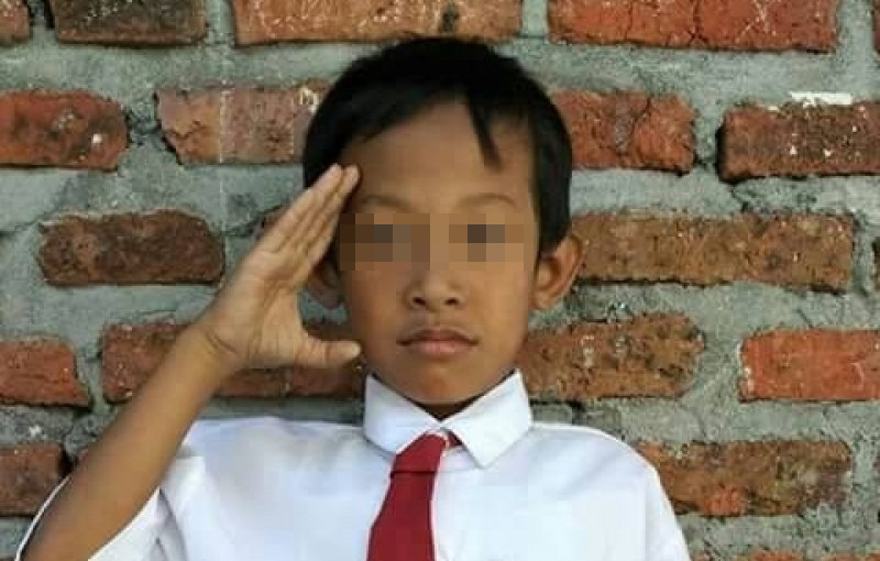 Seorang anak berumur 8 tahun warga Bendul Merisi Gg. 1 Utara 14-A Kota Surabaya, Galang Ardiansyah dikabarkan hilang usai mengikuti takbir keliling di masjid sekitar rumahnya pada Kamis, 14 Juni 2018 malam (Foto: Istimewa)