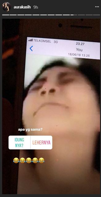 Instagram Aura Kasih.