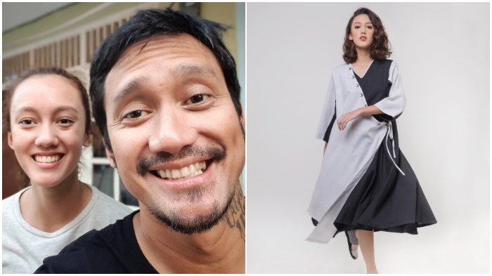 Tora Sudiro dan putri sulungnya, Azzahra Nabila Sudiro yang kini terkenal sebagai model.