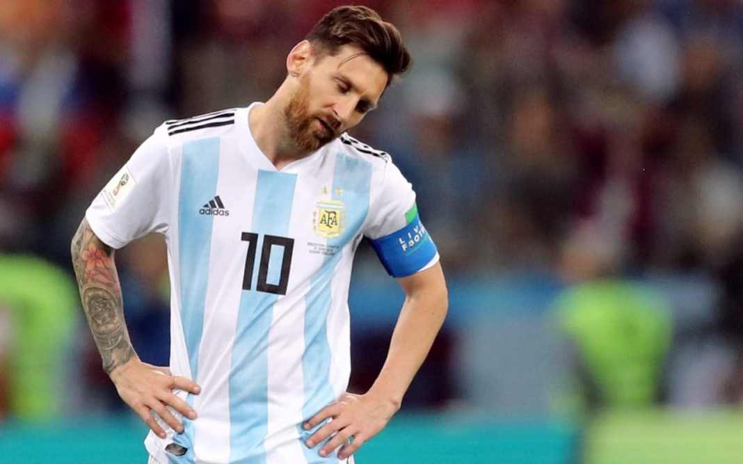 Kapten Argentina Lionel Messi