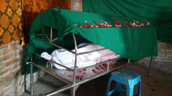 Dekorasi keranda mayat juga ada dalam TPS ini. (Foto: Facebook)