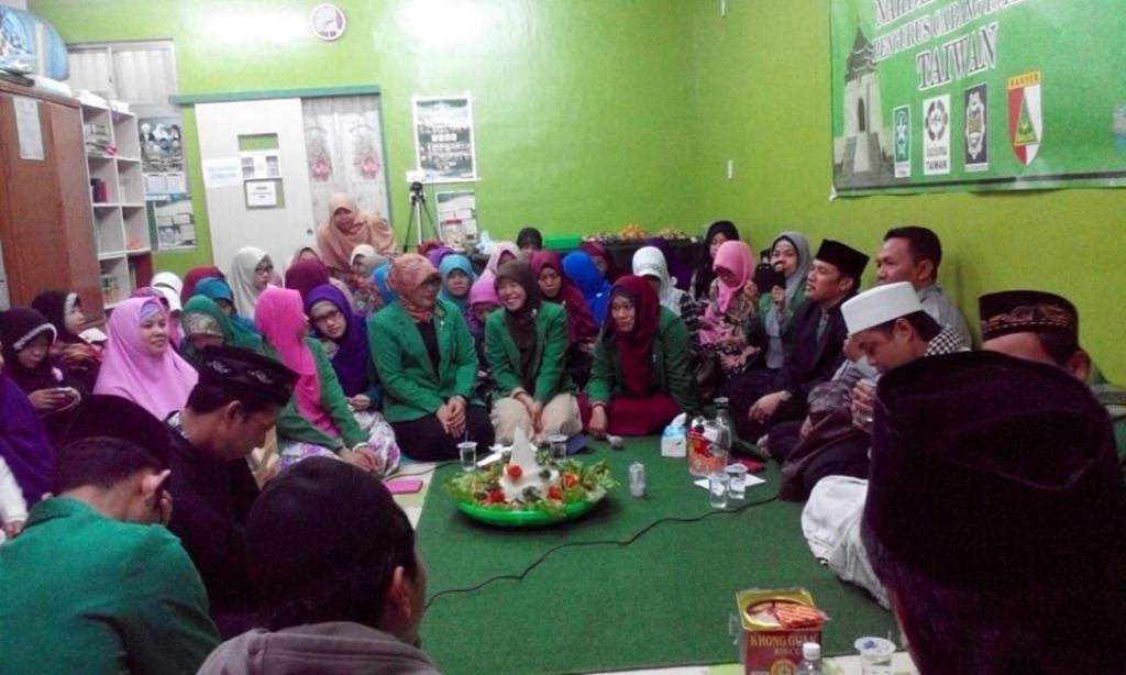 AKTIVITAS: Kegiatan PCI Nahdlatul Ulama Taiwan tetap mempertahankan identitas Nusantara. (foto: ist)