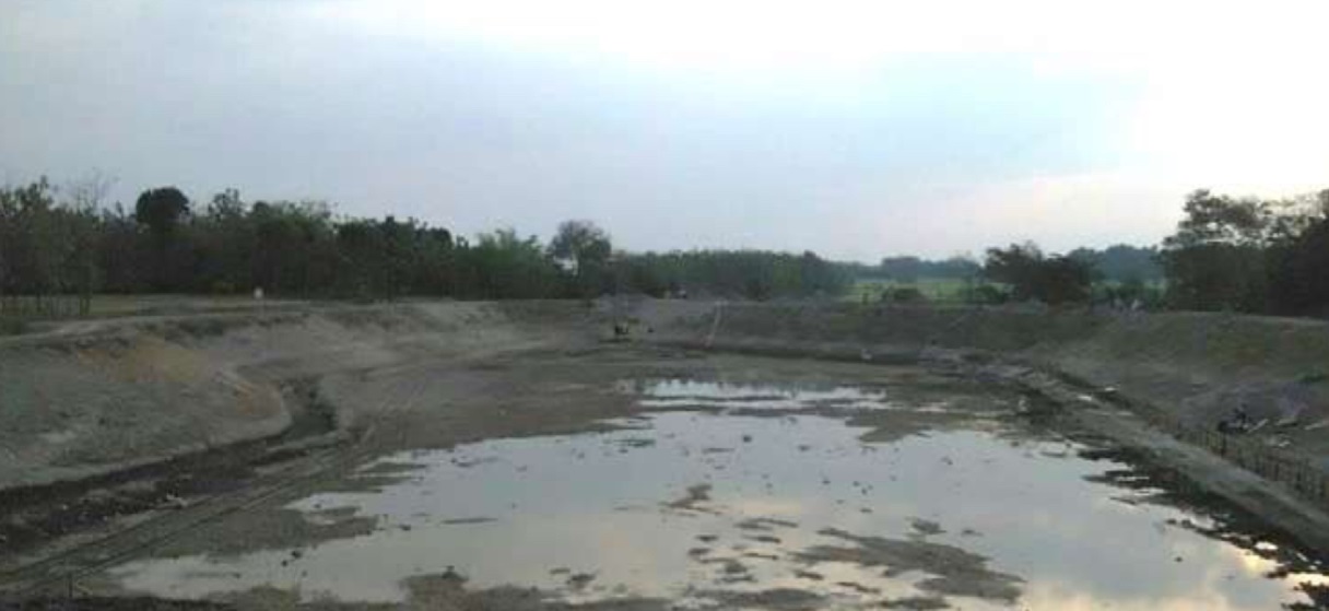 Embung Giriroto di Kabupaten Boyolali. (Foto: Dok. PUPR)