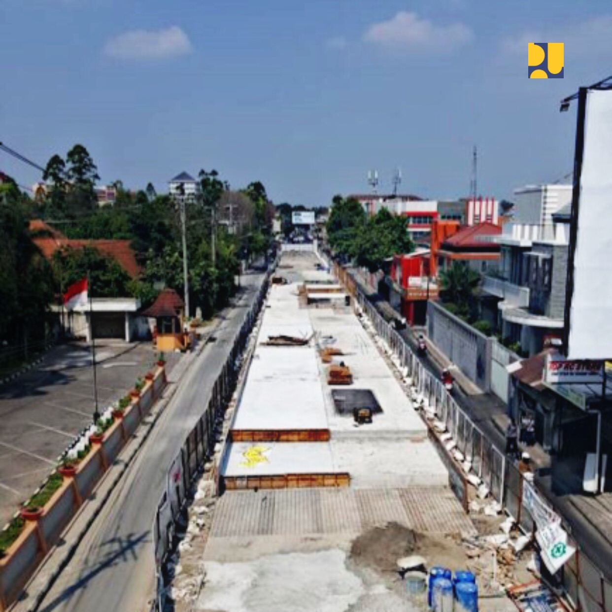  Pembangunan Fly Over (FO) Manahan di Kota Solo. (Foto: Dok. PUPR)