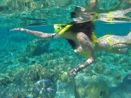 Snorkeling, wis to uasik tenan. Kapan kesini?