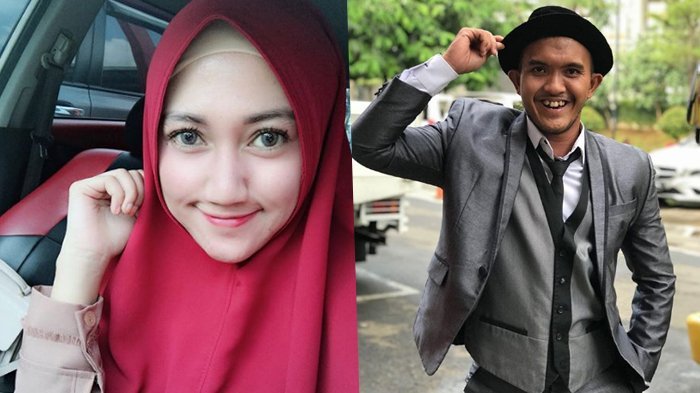 Pasangan Caisar Aditya Putra dan Almaratu Intan.