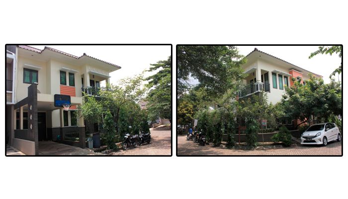 Rumah Caisar tampak depan.