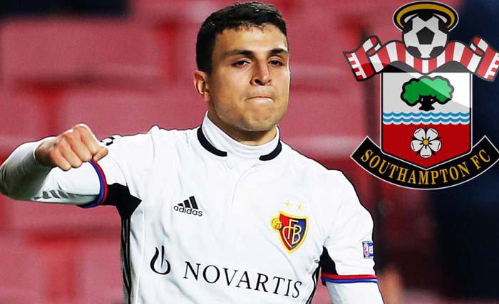 Mohamed Elyounoussi pemain Norwegia berdarah Maroko yang didatangkan Southampton dari klub Basel. (foto: the sun)