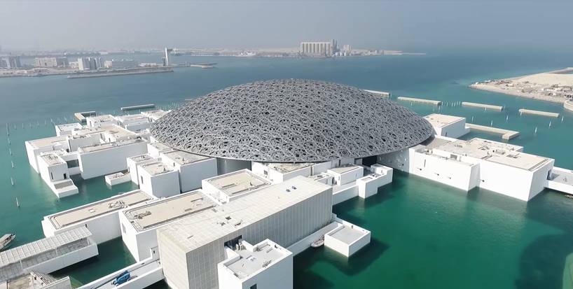 Louvre Abu Dhabi yang megah dan wah itu. Foto courtessy for google.