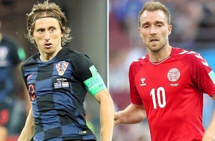 Dua kreator serangan, Luca Modric dan Eriksen bakal adu cerdik, dini hari nanti. 