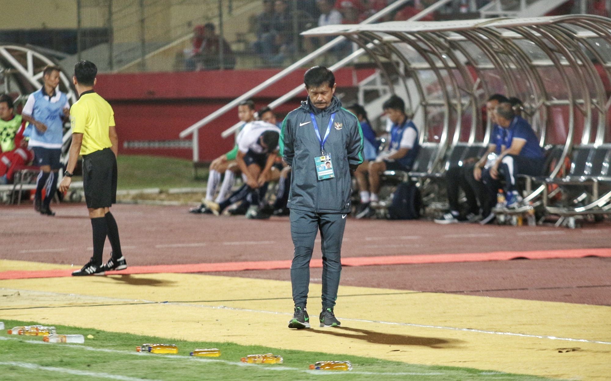 Pelatih Timnas Indonesia U-19, Indra Sjafri. (Foto: Haris/ngopibareng)