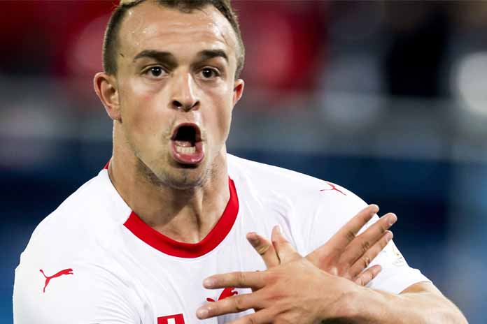 Shaqiri andalan Swiss di laga melawan Swedia