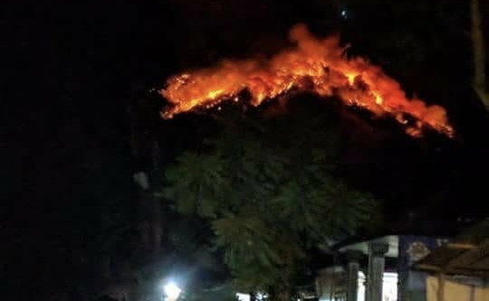 Erupsi Gunung Agung (3/7).