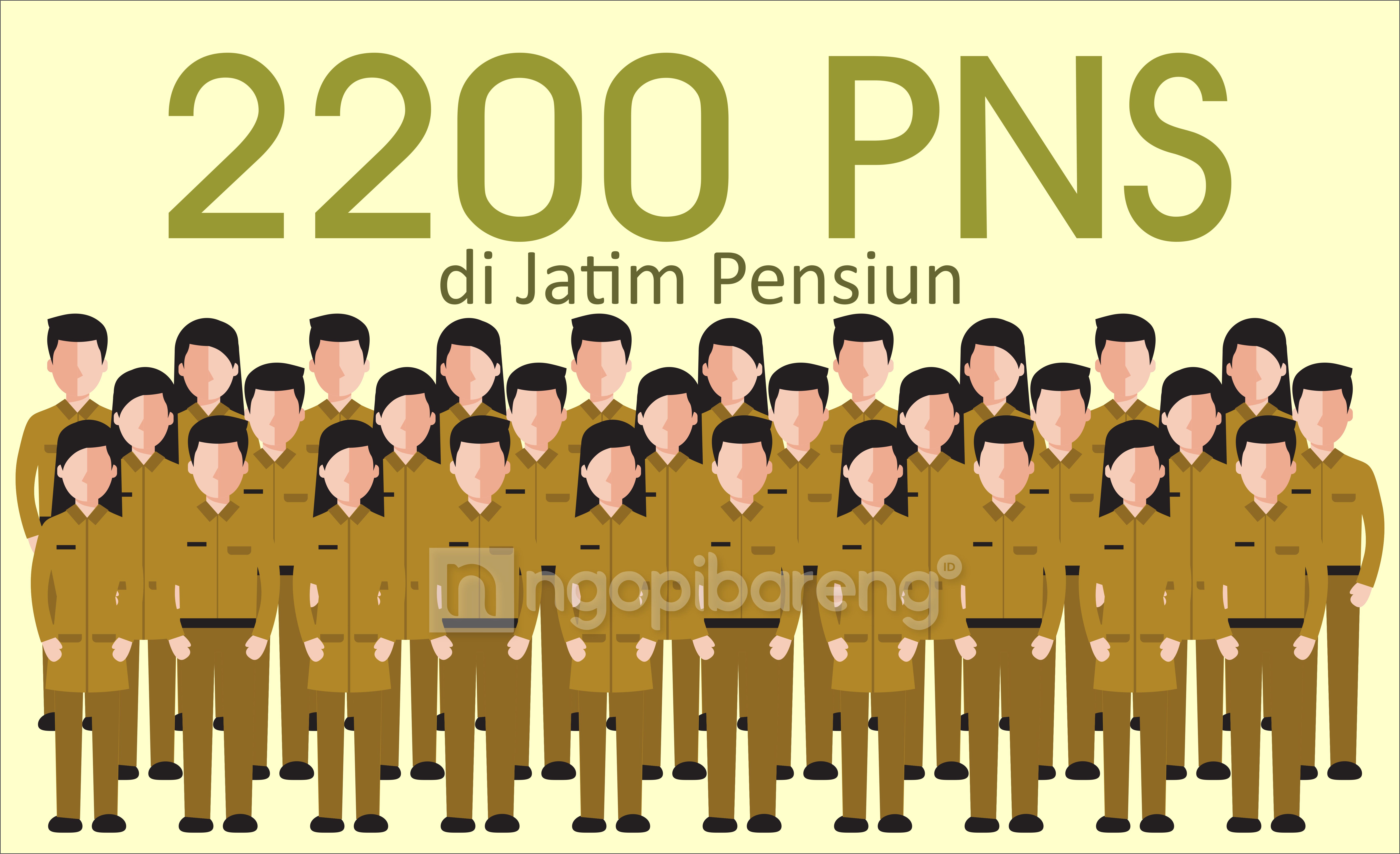 Ilustrasi PNS (zuanzanuar/ngopibareng.id)