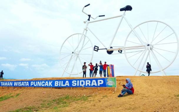 Puncak Bila di Sidrap, makin keren makin menjadi. foto:sidrap