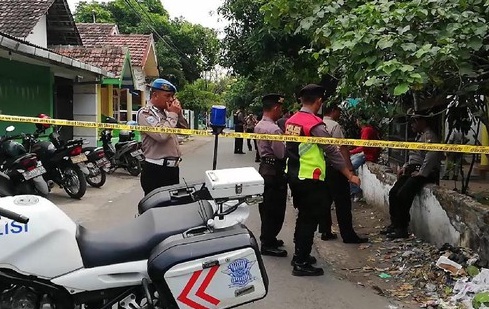 Lokasi kejadian ledakan bom di Pasuruan. (foto: Detik)