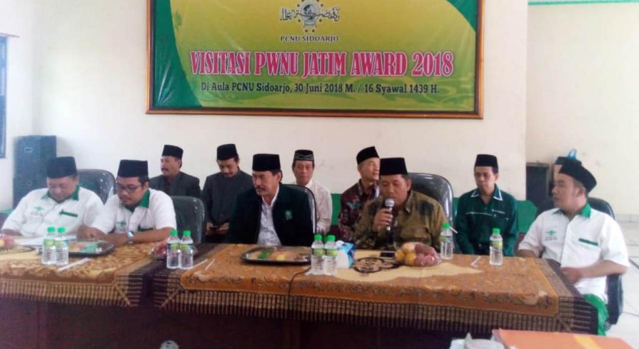 Visitasi PWNU Jatim Award 2018 di Sidoarjo. (foto: nu-jatim for ngopibareng.id)