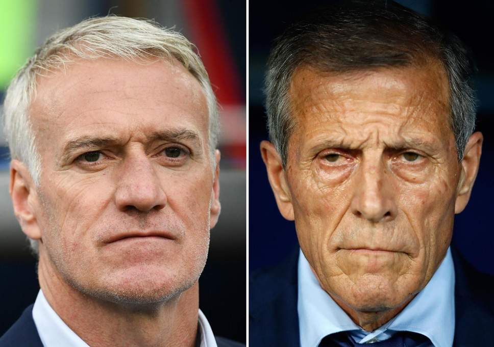 Didier Deschamps vs Oscar Tabarez