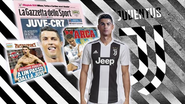 Berbagai berita Ronaldo merapat ke Juventus sudah berdampak di bursa saham. foto:uerosport