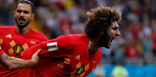 Fellaini salah satu pemain cadangan Belgia yang kerap jadi penentu.