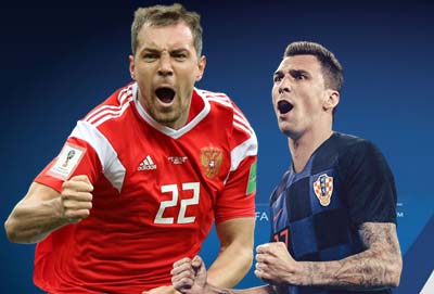 Ilustrasi. Prediksi Rusia vs Kroasia