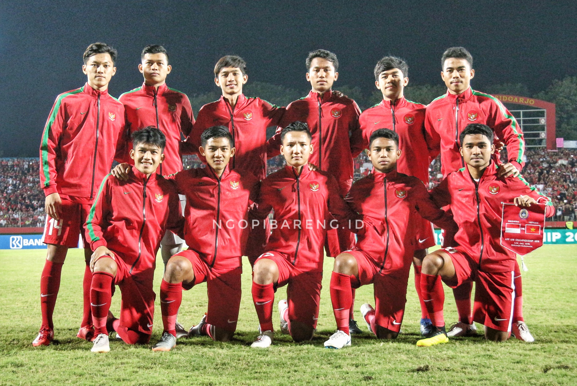 Skuad Timnas Indonesia U-19. (foto: hrs/ngopibareng)