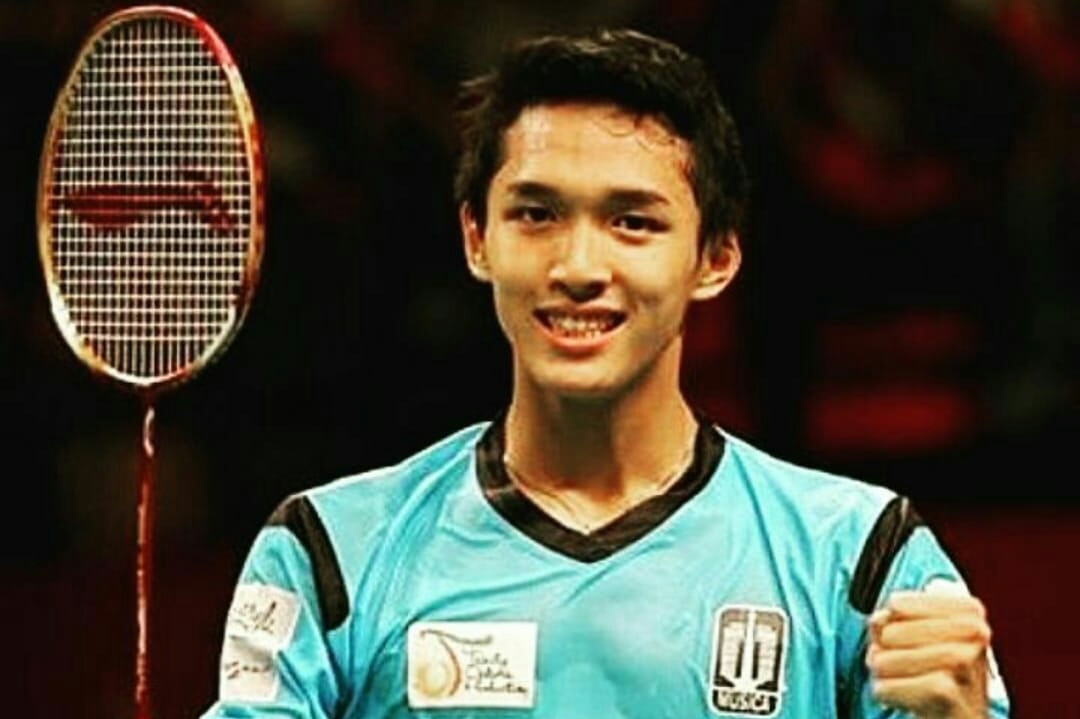 Si ganteng Jojo yang... uhuiii idola baru dunia bulutangkis. foto:dok pribadi