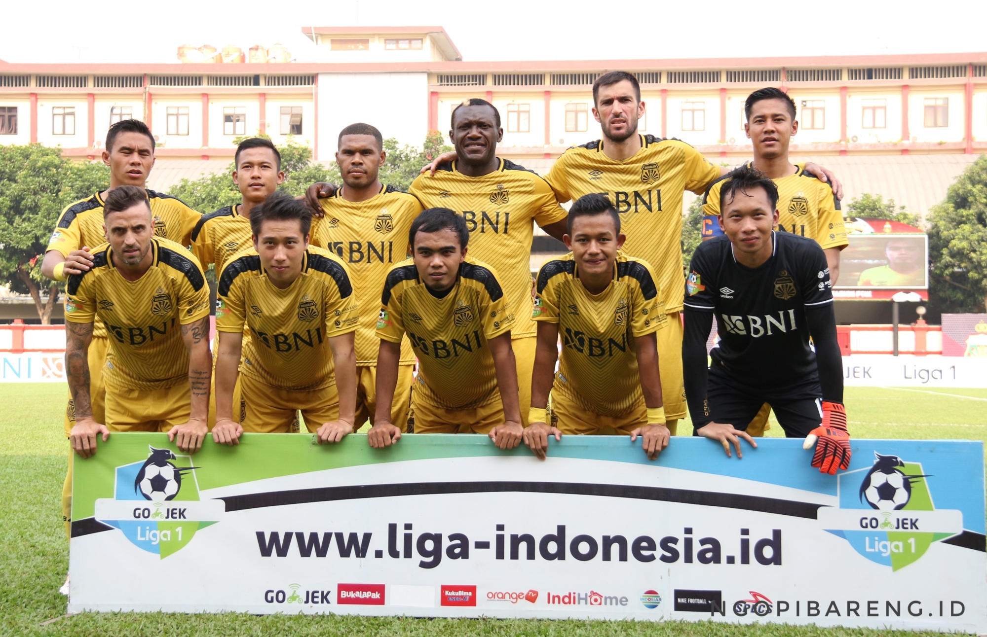 skuad Bhayangkara FC. (foto: hrs/ngopibareng)