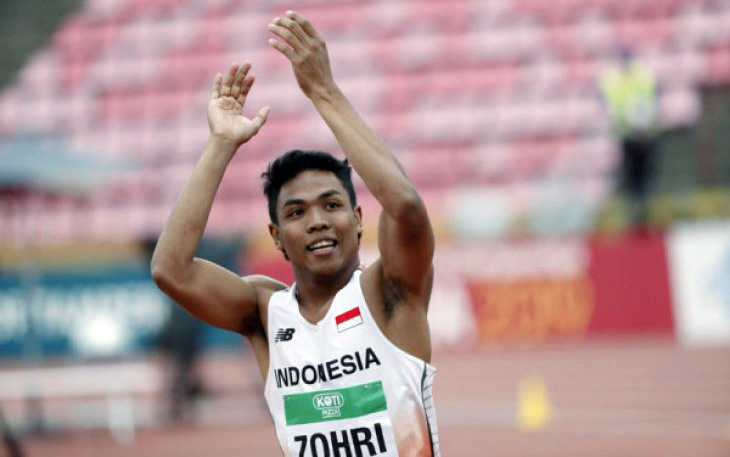 Lalu Mohammad Zohri mencatat sejarah pertama di tingkat dunia sebagai manusia tercepat dalam Kejuaraan Dunia Atletik U-20 di Finlandia.