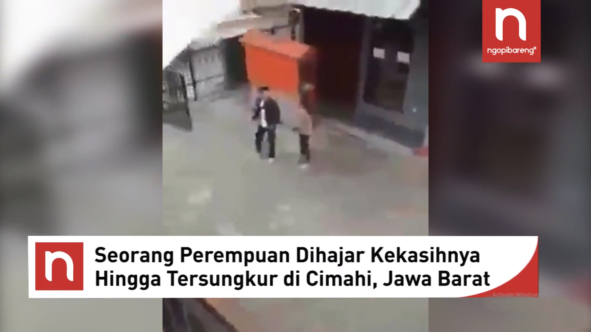 Pria Hajar Kekasih di Cimahi, Jawa Barat (foto: ngopibareng.id