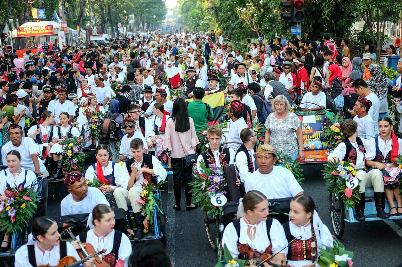 Besok, keramaian itu bakal seperti ini. foto:humas.surabaya.go.id