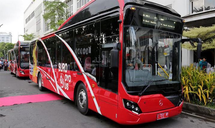 Suroboyo Bus yang diresmikan beberapa waktu lalu.  (Foto: Dokumenastasi)