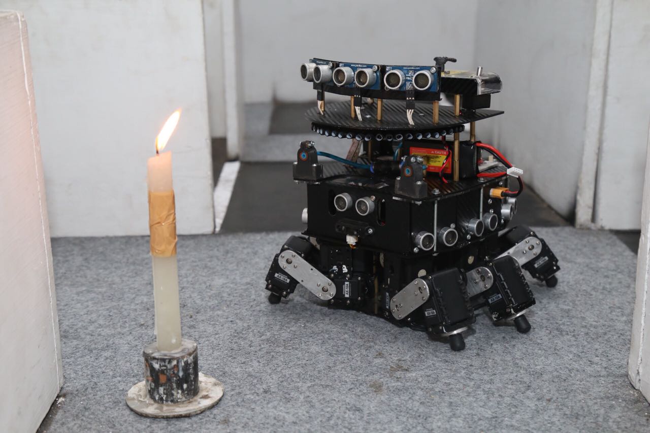 Robot Dome karya Tim Robotika Program Studi Teknik Elektro Fakultas Teknik UMM 