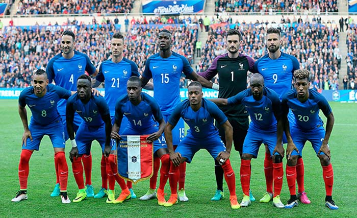 Timnas Prancis pemenang Piala Dunia 2018, banyak dihuni pemain berdarah Afrika. (foto: dok. afp)