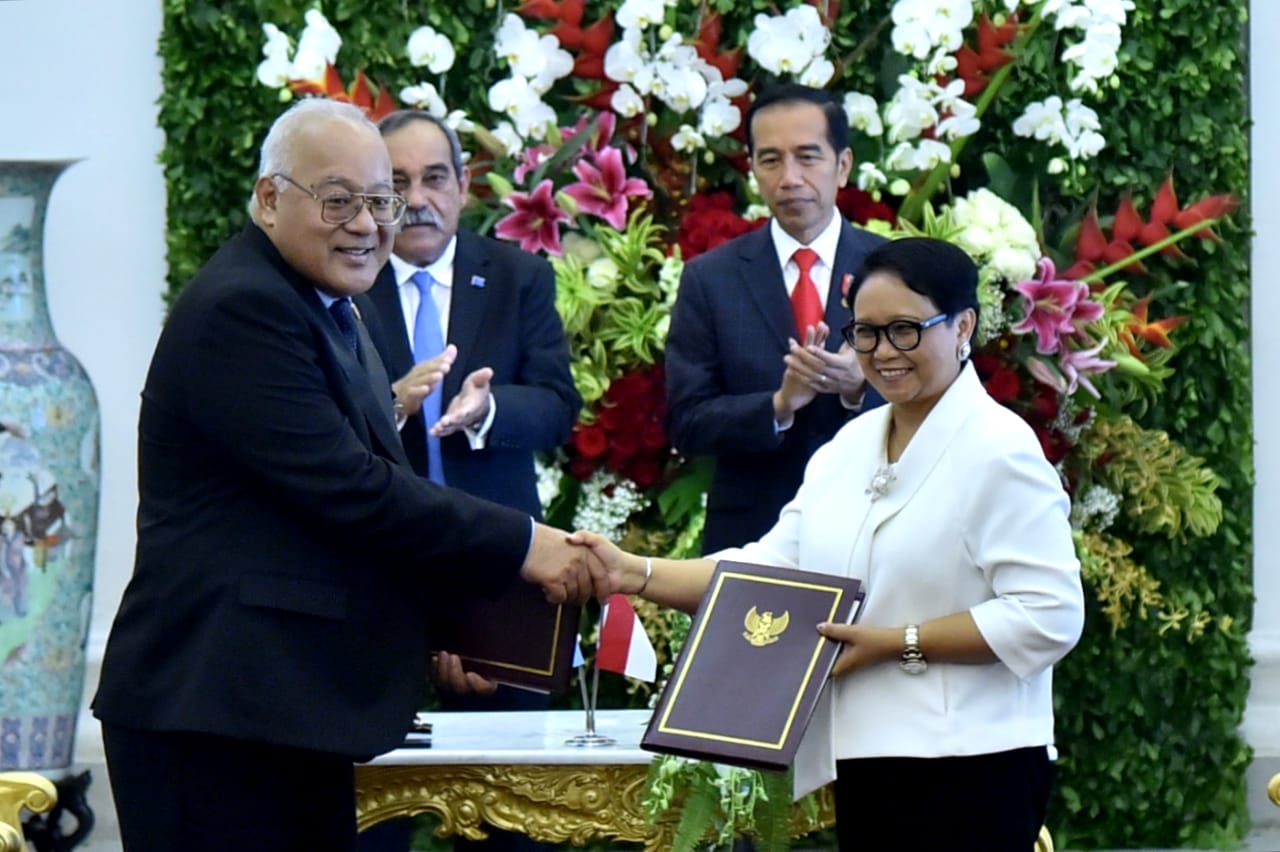 Kedua negara kepulauan ini komitmen meningkatan kerjasama.