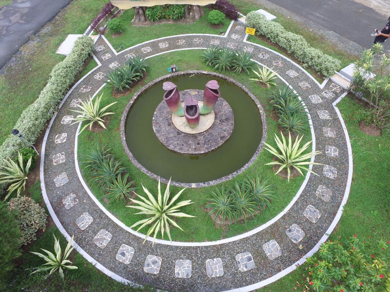 Salah satu miniatur lansekap kota dalam pameran dan konferensi industri lansekap dan penghijauan Expo Urbanscape & Greenary 2018, Kamis, 19 Juli 2018. (Foto: Dok. PUPR)