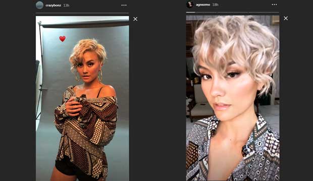 Jeff Kopchia menemani Agnez Mo pemotretan di Indonesia.