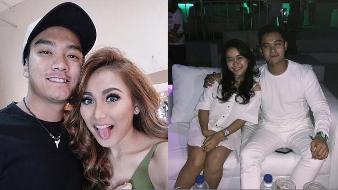 Raymond Hartanto (kanan) pose bersama Syifa, adik Ayu Ting Ting saat promosi film Dimsum Martabak yang dibintangi Boy William dan Ayu Ting Ting (instagram/boywilliam17). 