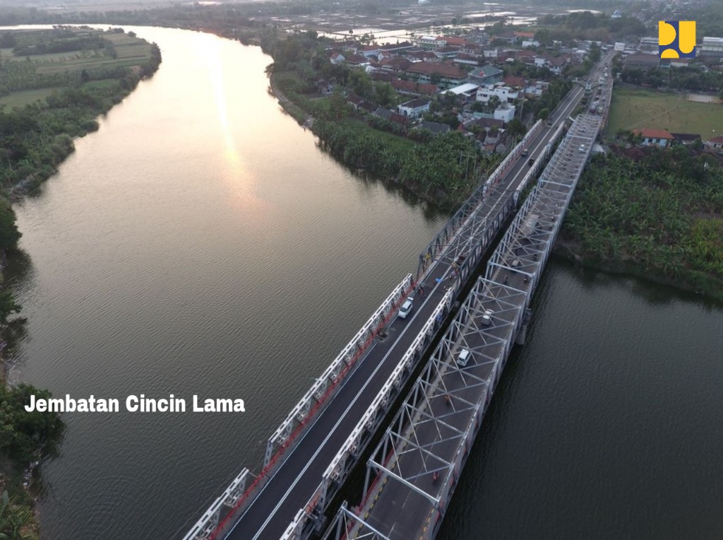 Jembatan Cincin Lama. (Foto: Dok PUPR)