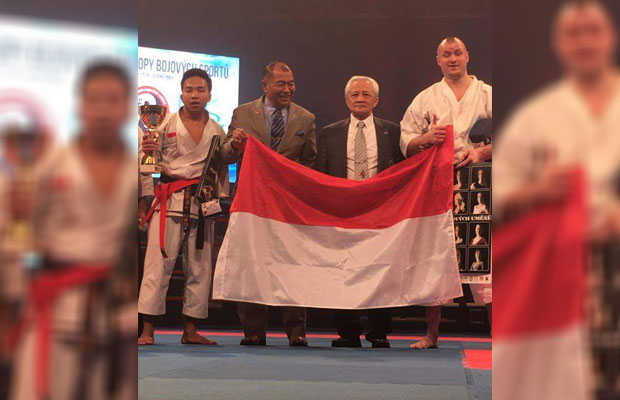 Fauzan Noor berhasil mengalahkan tuan rumah, Republik Ceko.