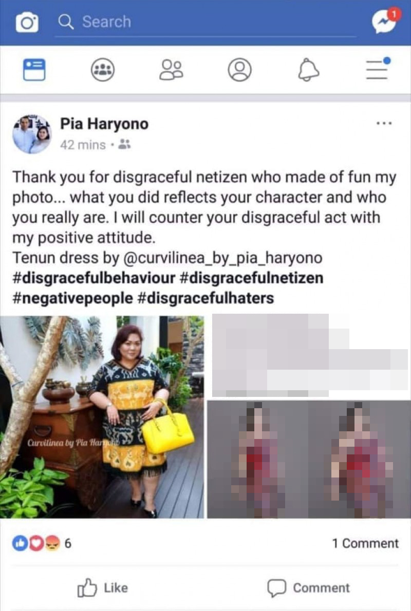 Foto Dosen Ilmu Komunikasi Universitas Brawijaya (UB),  Maulina Pia Wulandari yang menjadi viral di dunia maya.