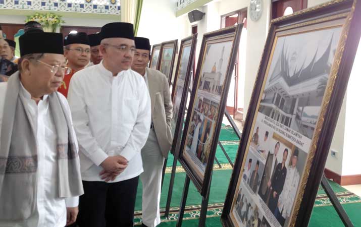 MARAK: KH Ma'ruf Amin saat di Sumbar. (foto:ist)